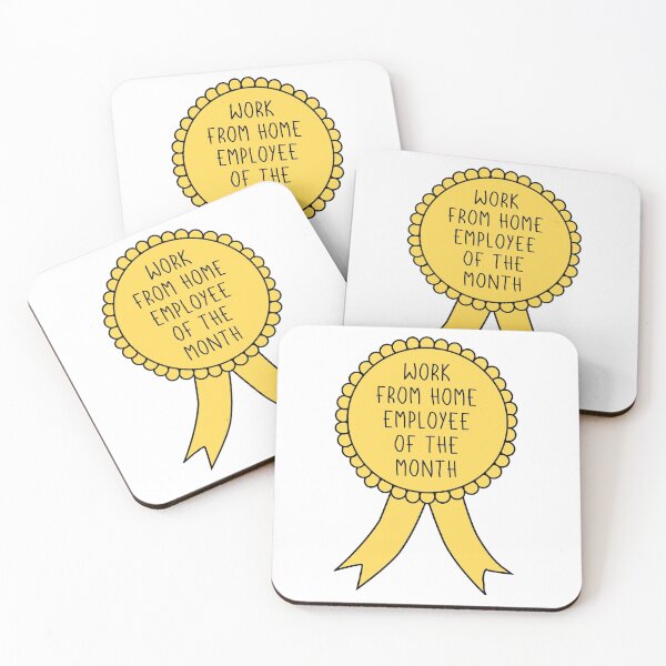 Item preview, Work From Home Employee Of The Month Medal designed and sold by Zooone.