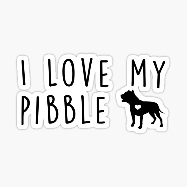 Item preview, Pibble Love  designed and sold by ninaaathomas.
