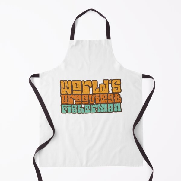 Item preview, World's Grooviest Fisherman - Colors 70s designed and sold by Kaos Urbanwear.