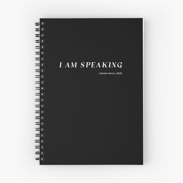 Item preview, I am speaking, Kamala Harris inauguration designed and sold by CarpeDiemLife.