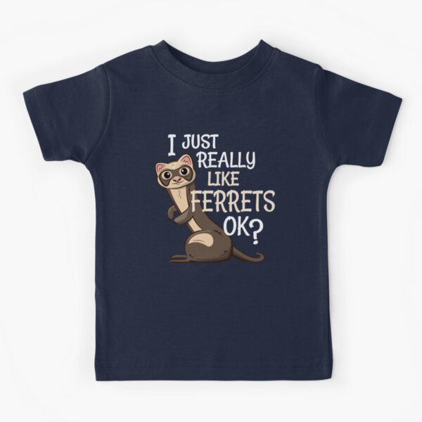 Item preview, Ferret Lover Gift - I Just Really Like Ferrets OK? designed and sold by propellerhead.