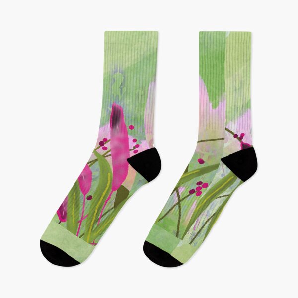 Item preview, Jardín abstracto de la selva rosa designed and sold by NancyMerkle.