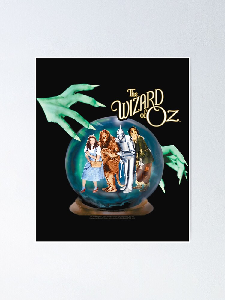 Thumbnail 1 von 3, Poster, Zauberer von Oz Kristallkugel designt und verkauft von TaunoMeri.