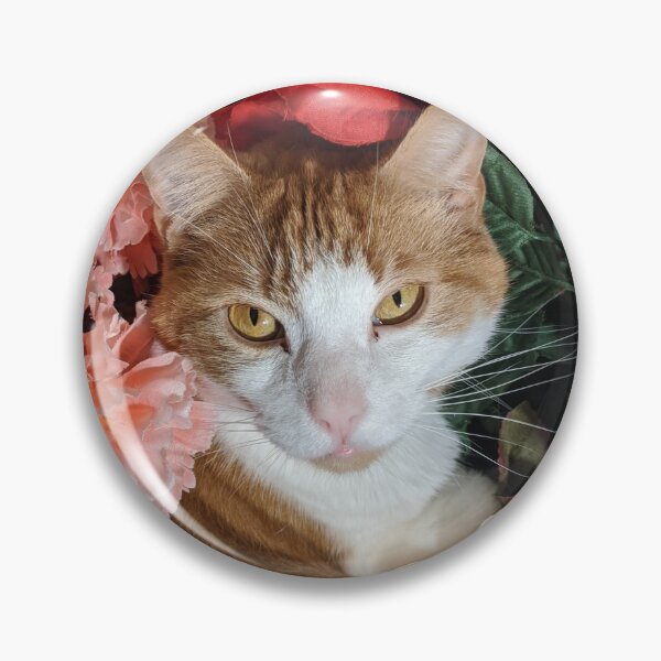 Item preview, Fox, el gato, en flores designed and sold by Eric Charles.