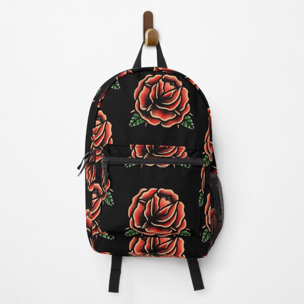 Rose of Love - Tattoo Style Design Suitable for Men and Women Backpack