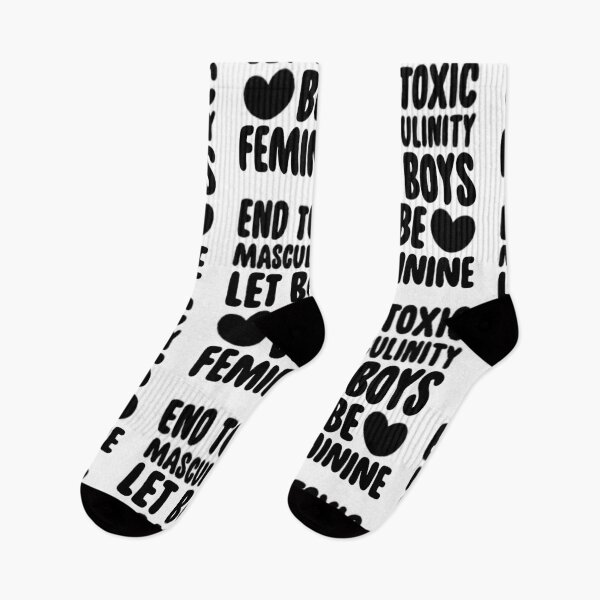 Item preview, END TOXIC MASCULINITY LET BOYS BE FEMININE designed and sold by TommieBins.