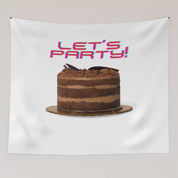 Item preview, Piece Of Cake, Let's Party! designed and sold by MuscleCarTs.