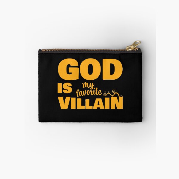 Item preview, God Is My Favorite Villain Funny Orange Design designed and sold by James-Kaft.