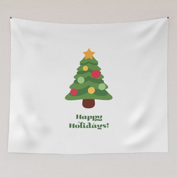 Item preview, Happy Holidays Tree designed and sold by Stitchmoji.