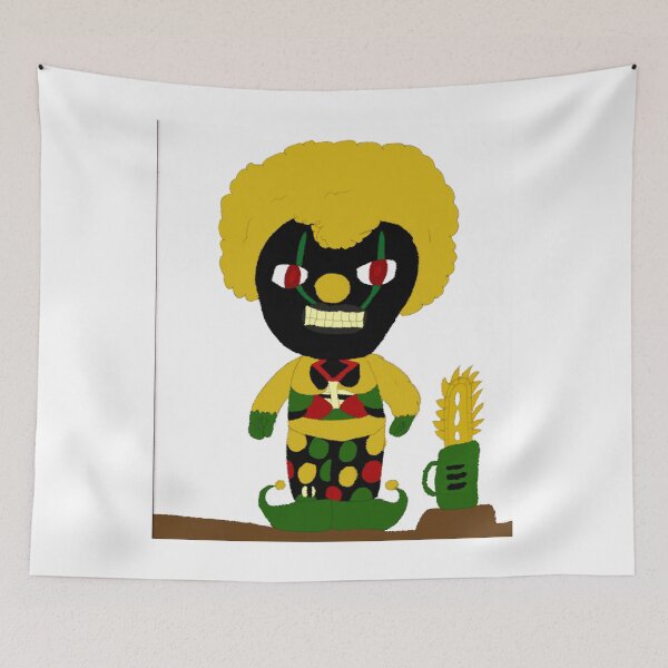 Item preview, MATURE AFRO CLOWN designed and sold by 44ROYALTYKING.