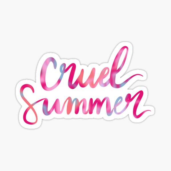 47335248 Taylor Swift Cruel Summer Stickers for Sale