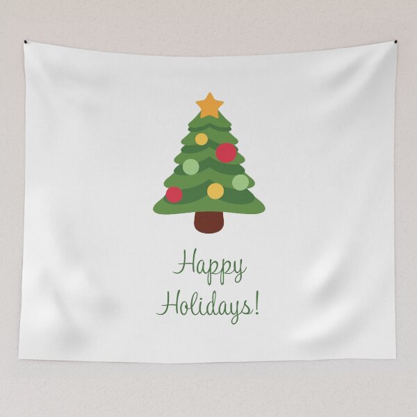 Item preview, Happy Holidays Tree designed and sold by Stitchmoji.
