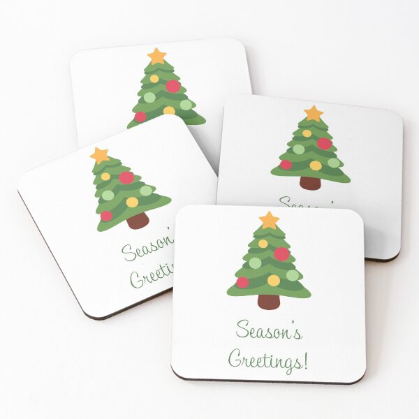 Item preview, Season's Greetings Tree designed and sold by Stitchmoji.