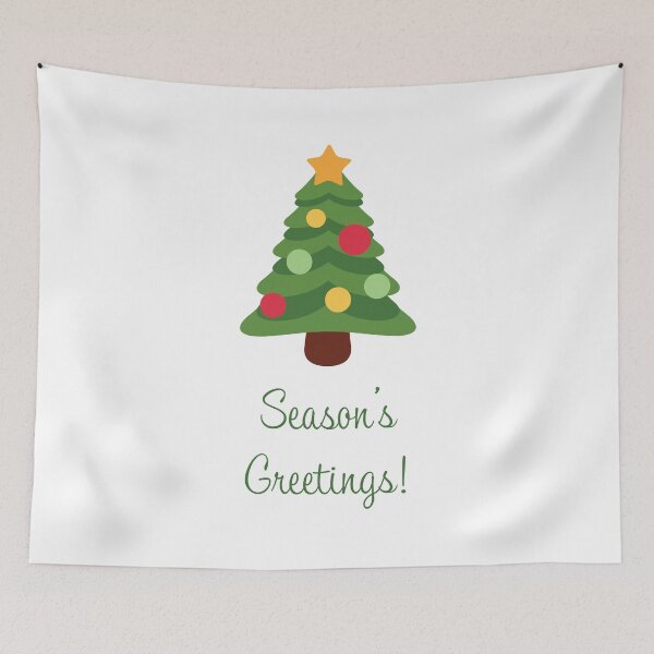 Item preview, Season's Greetings Tree designed and sold by Stitchmoji.