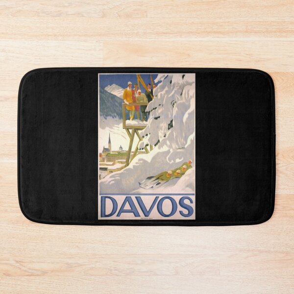 Item preview, retro davos vintage reclame designed and sold by CorasPosters.