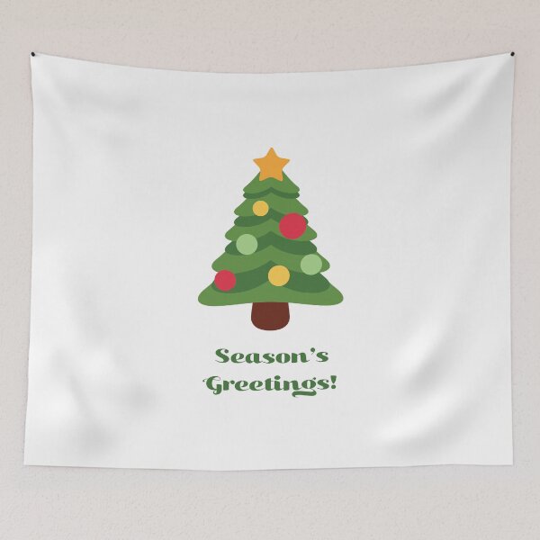 Item preview, Season's Greetings Tree designed and sold by Stitchmoji.