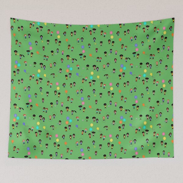 Item preview, Cute Kids Playing at the Park designed and sold by nutmegfairy.