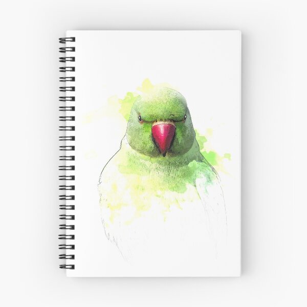 Item preview, Aquarell Splash Psittacula designed and sold by Alienphysique.