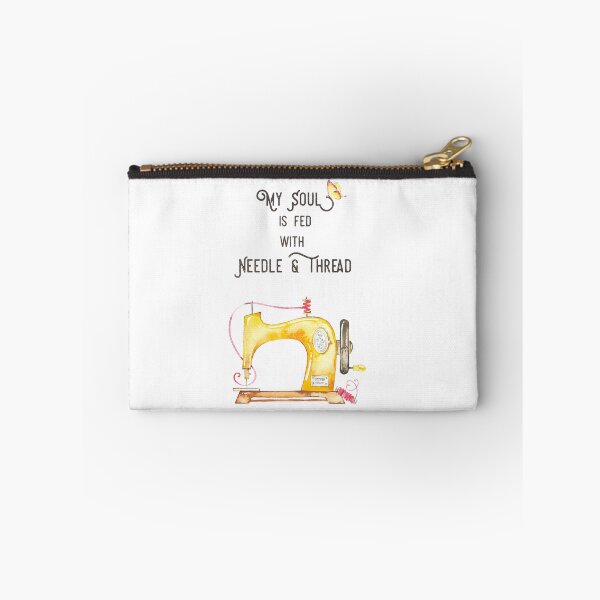 Item preview, My soul is fed with needle and thread - Inspirational design designed and sold by SouthernSassArt.
