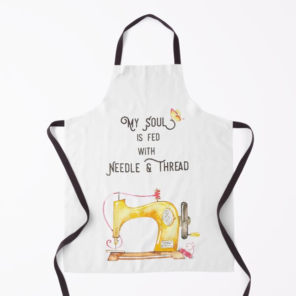 Item preview, My soul is fed with needle and thread - Inspirational design designed and sold by SouthernSassArt.