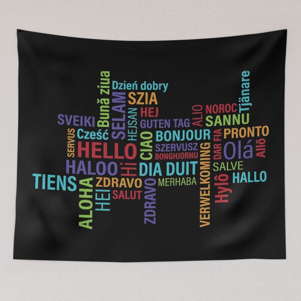 Item preview, 37 Ways to Say Hello Aloha designed and sold by 9ine9.