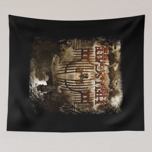 Item preview, HellsGate Haunted House Original Poster designed and sold by TheZombieArmy.