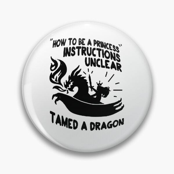 Item preview, INSTRUCTIONS UNCLEAR, TAMED DRAGON designed and sold by TommieBins.