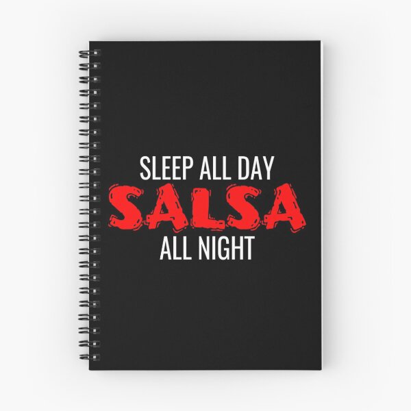 Item preview, Sleep All Day Salsa All Night Salsero T Shirt Merch designed and sold by PRINTS2HOT.