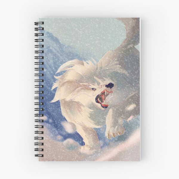 Item preview, Giant Snarling Snow Wolf designed and sold by Pixelvania.