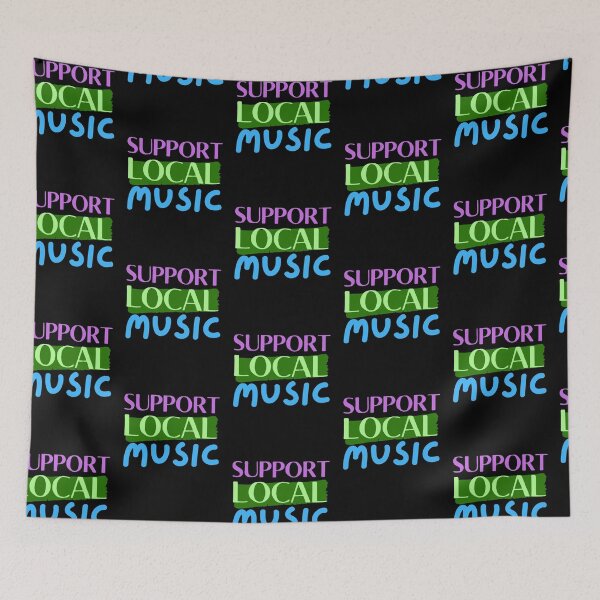 Item preview, Support local music designed and sold by Tecnofa.