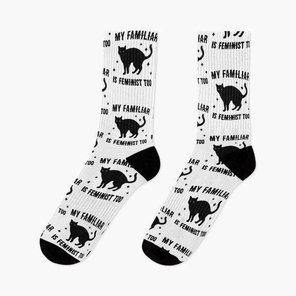 Item preview, MY FAMILIAR IS FEMINIST TOO designed and sold by TommieBins.