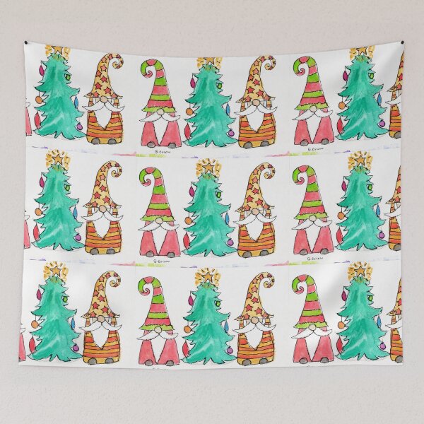 Item preview, Christmas Gnomes designed and sold by Genevieve Esson.