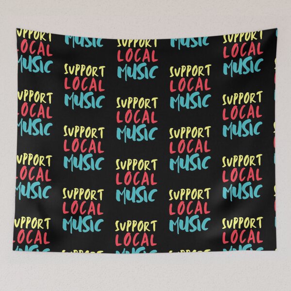 Item preview, Support local music designed and sold by Tecnofa.