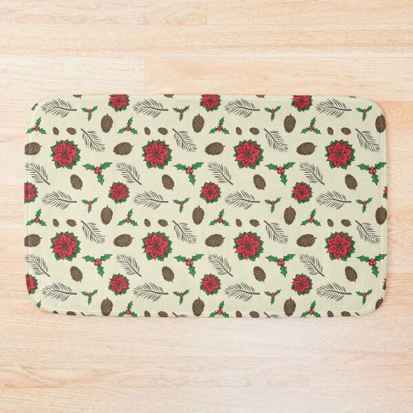 Item preview, Poinsettias and Holly designed and sold by Vid Alliger.