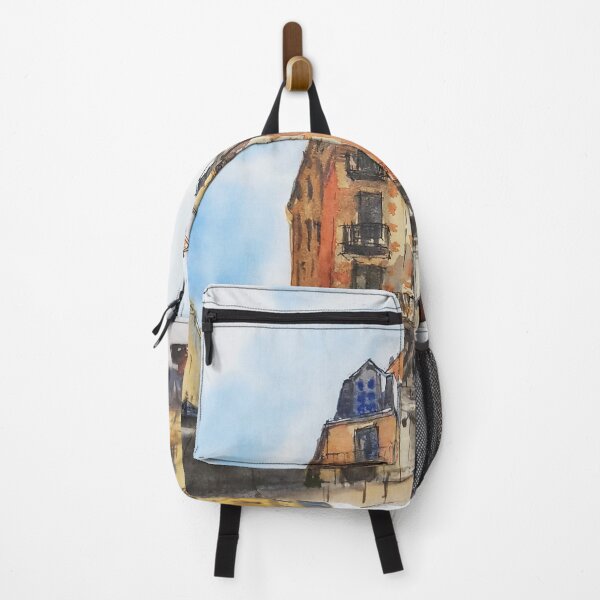 Item preview, Paris Urbanscape Watercolor Painting designed and sold by SoupSouka.