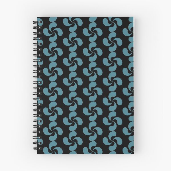 Item preview, Basque Cross Lauburu Black and Baby Blue designed and sold by Circle64Shop.