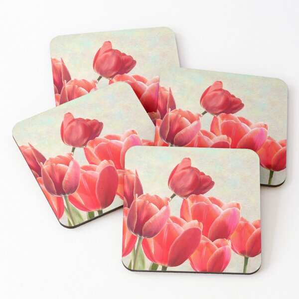 Item preview, Ruby Red Tulips designed and sold by FineArtography.