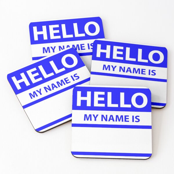 Item preview, Hello My Name Is designed and sold by IamFritzcom.