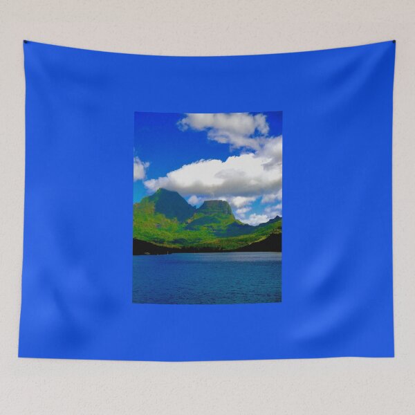 Item preview, Tahitian Mountains and Clouds designed and sold by Anthony Macaluso.