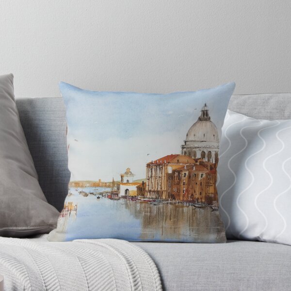 Item preview, Venice Urbanscape Watercolor Painting designed and sold by SoupSouka.