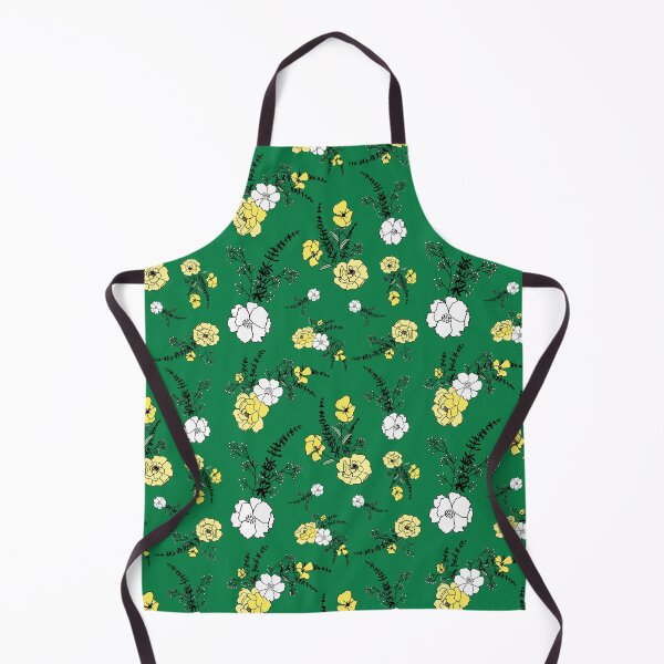 Item preview, Eleanor Green & Yellow Floral designed and sold by FEM-creative.