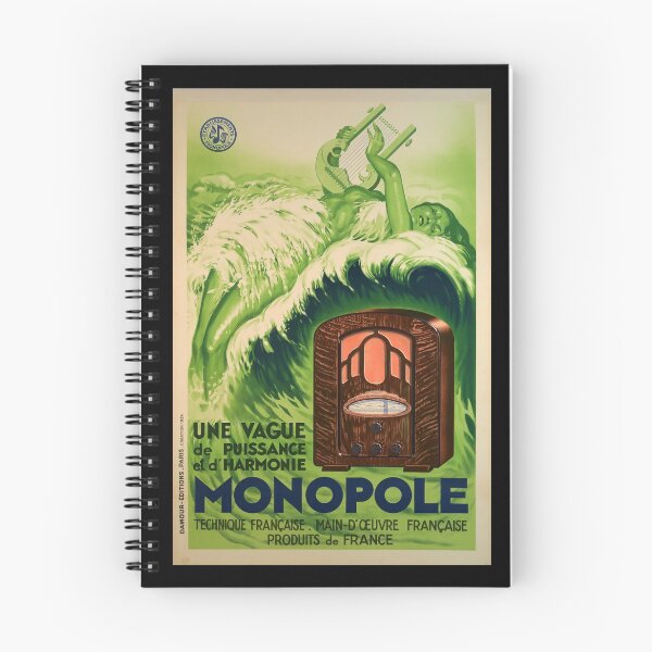 Item preview, retro monopole une vague de puissance et dharmonie vintage reclame designed and sold by CorasPosters.