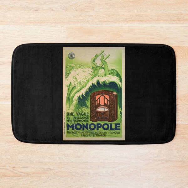 Item preview, retro monopole une vague de puissance et dharmonie vintage reclame designed and sold by CorasPosters.
