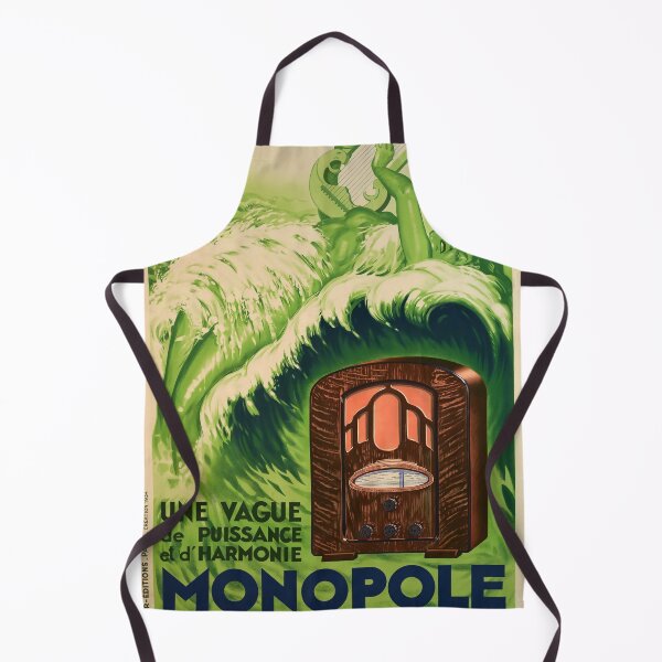 Item preview, retro monopole une vague de puissance et dharmonie vintage reclame designed and sold by CorasPosters.