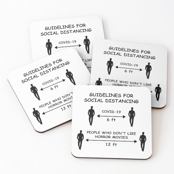 Item preview, Guidelines for social distancing designed and sold by The Fit.