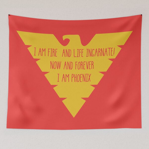 Item preview, i am fire and life incarnate now and forever i am dark phoenix designed and sold by MendesMay.