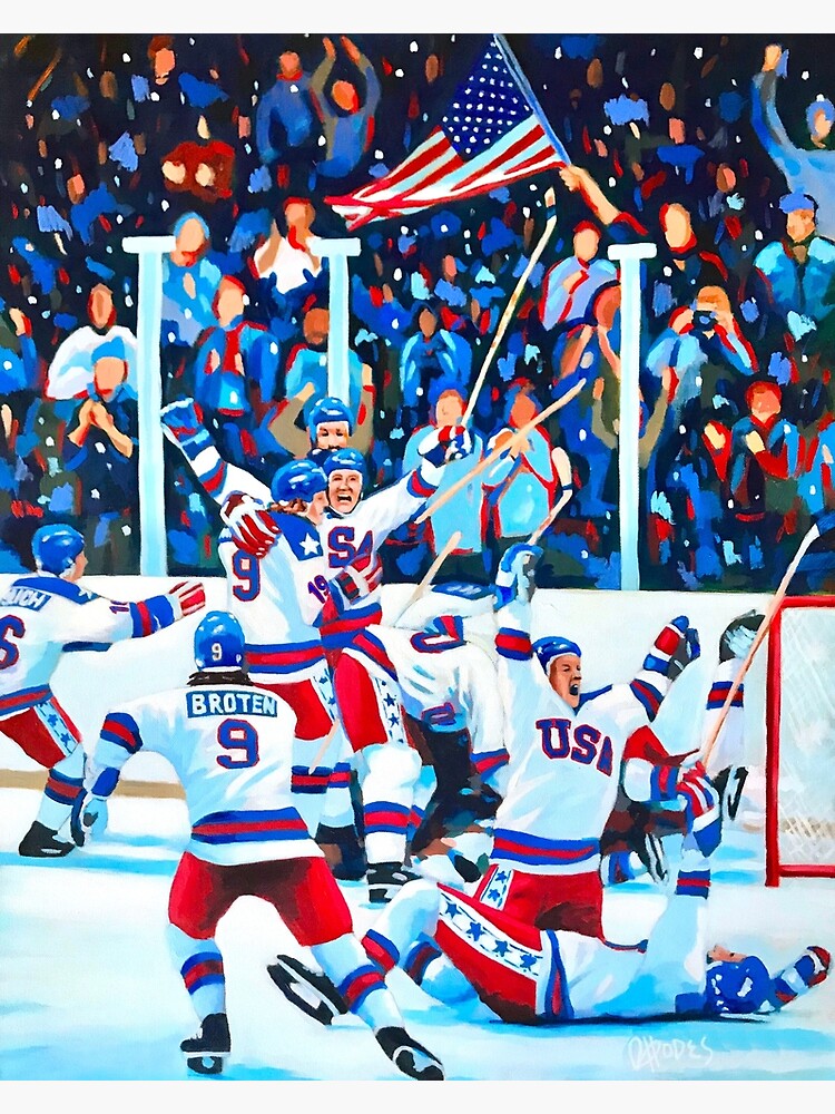 Disover Miracle on Ice Premium Matte Vertical Poster