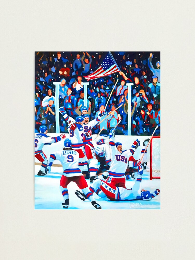 “Miracle on Ice” Photographic Print for Sale by billyhodes-art | Redbubble