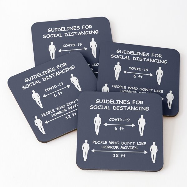 Item preview, Guidelines for social distancing designed and sold by The Fit.