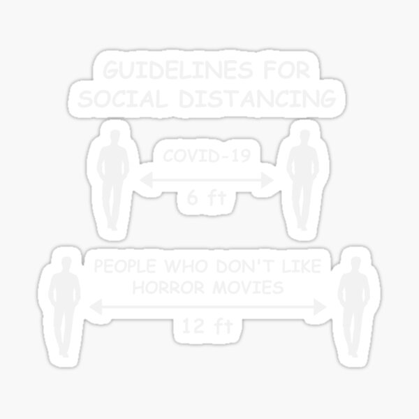 Item preview, Guidelines for social distancing designed and sold by The Fit.